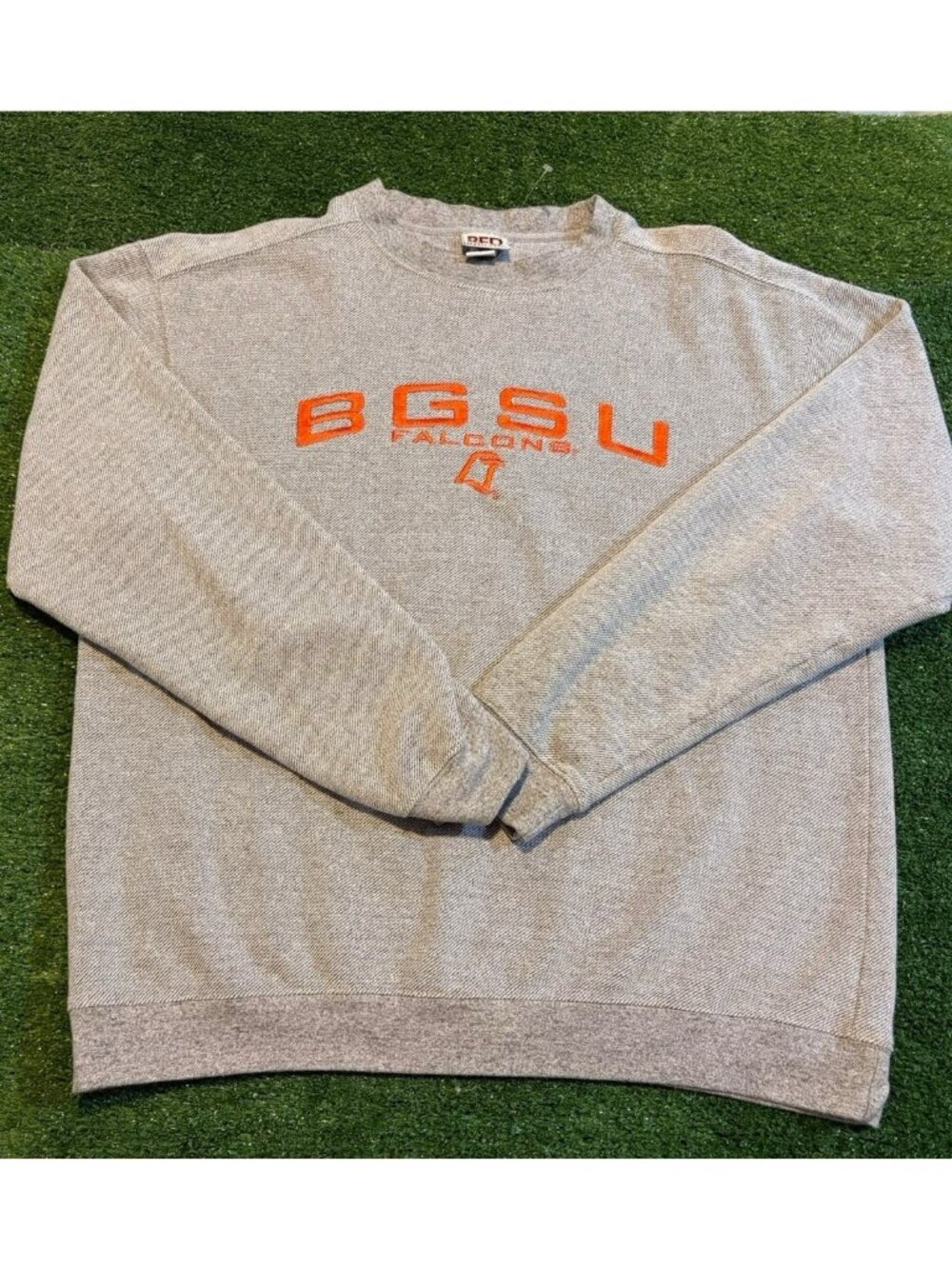 Vintage Bowling Green Falcons sweatshirt mens large gray crewneck football Y2K